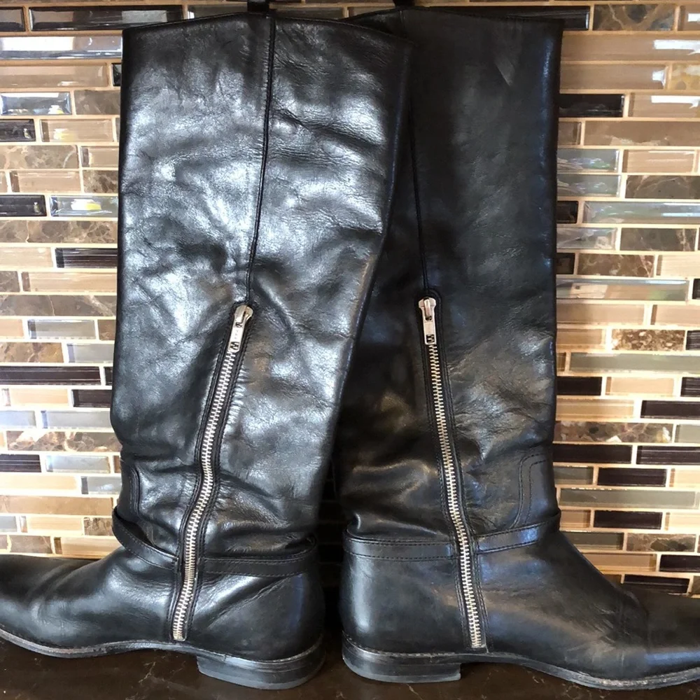 Coach Mulan Calf‎ Knee High Riding Boots size 7